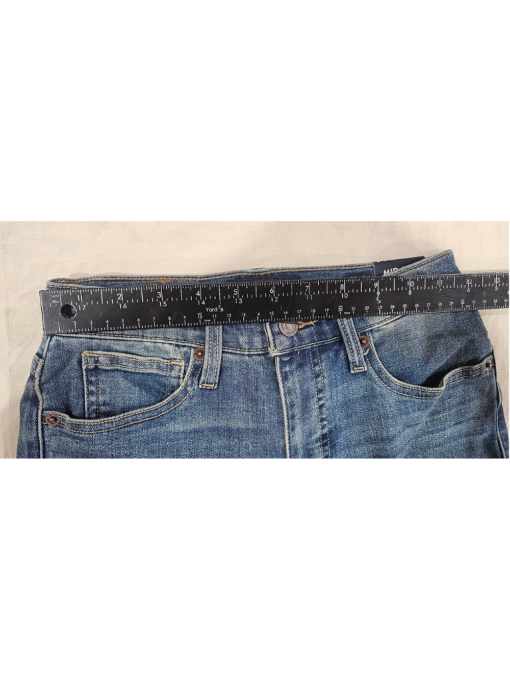 Women's Lucky Brand Ava Mid Rise Skinny Jeans Blue Size 00 - Picture 3 of 6